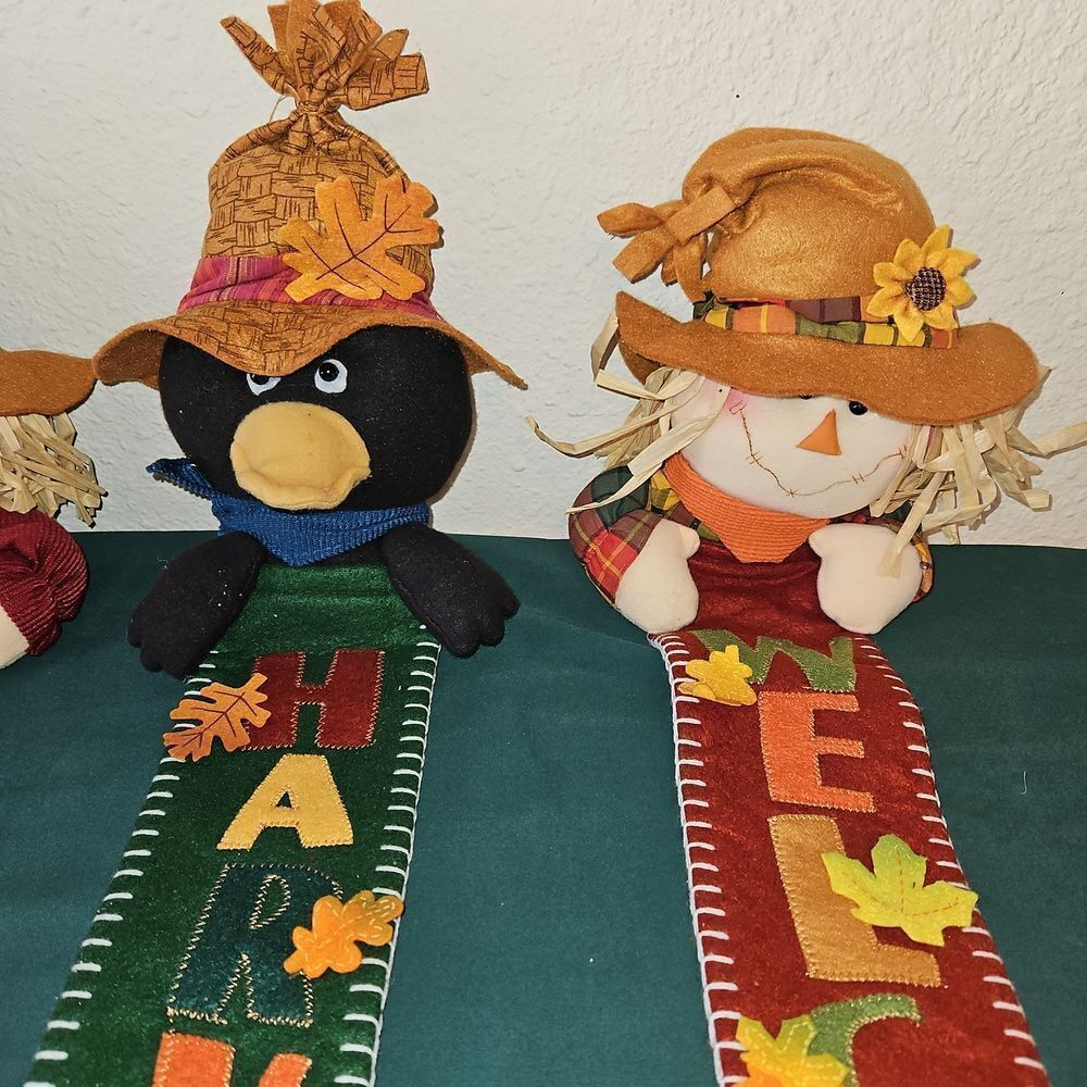 Adorable Autumn Themed Plush Wall Decor Set - Picture 3 of 7